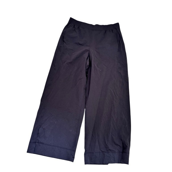 Lululemon Stretch Woven Wide-Leg High-Rise Pant - Black - Size XL - Picture 5 of 10